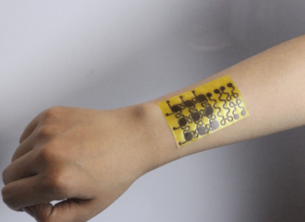 This e-skin wearable is flexible, self-healing, recyclable and environmental friendly
