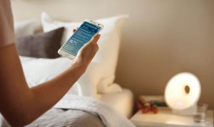 Philips Somneo smart connected lamp enhances your bedtime experience