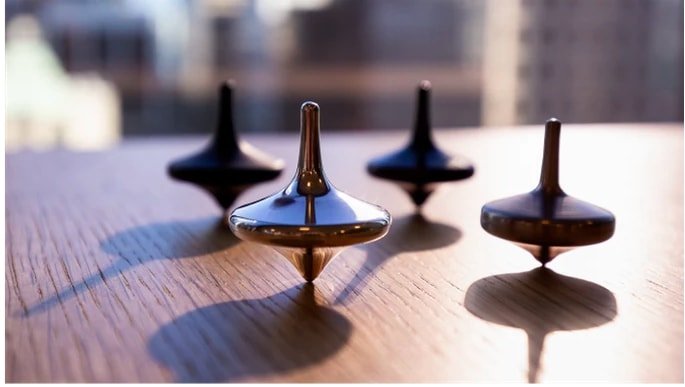 Limbo-smartest spinning top that keeps on spinning for hours