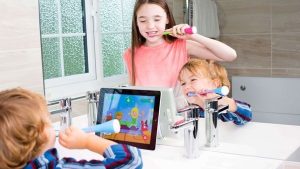 This Smart Sonic Electric Toothbrush Encourages Kids to Brush their Teeth via Interactive Gaming