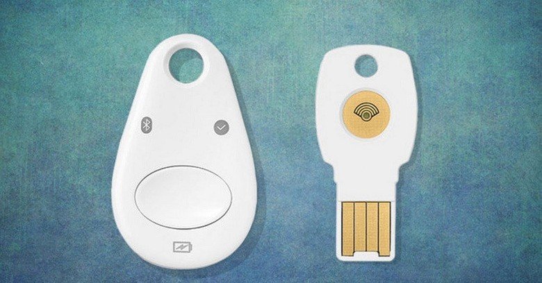 Google "Titan security Keys" with 2FA to combat account hijacking