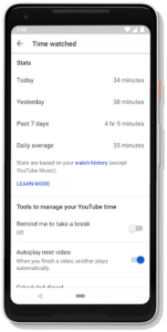 Youtube rolls out new tools for your digital well-being