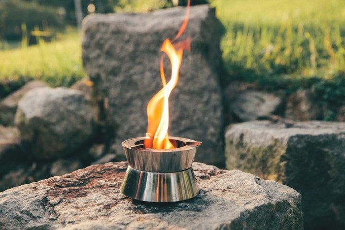 Gas Free Pocket-Sized Camping Stove (Ember) for stress-free Outdoor Cooking