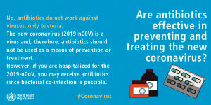 Antibiotics Coronavirus Myth Busters
